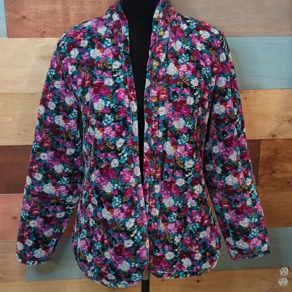 Large vintage super soft quilted jacket - Picture 1 of 5